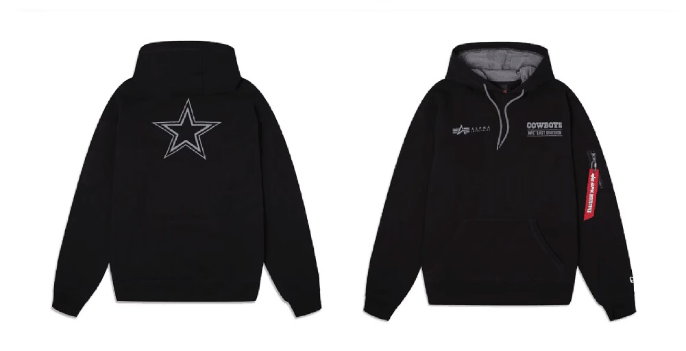 Men Dallas Cowboys 2024 Nike NFL black hoodie->youth nfl jersey->Youth Jersey